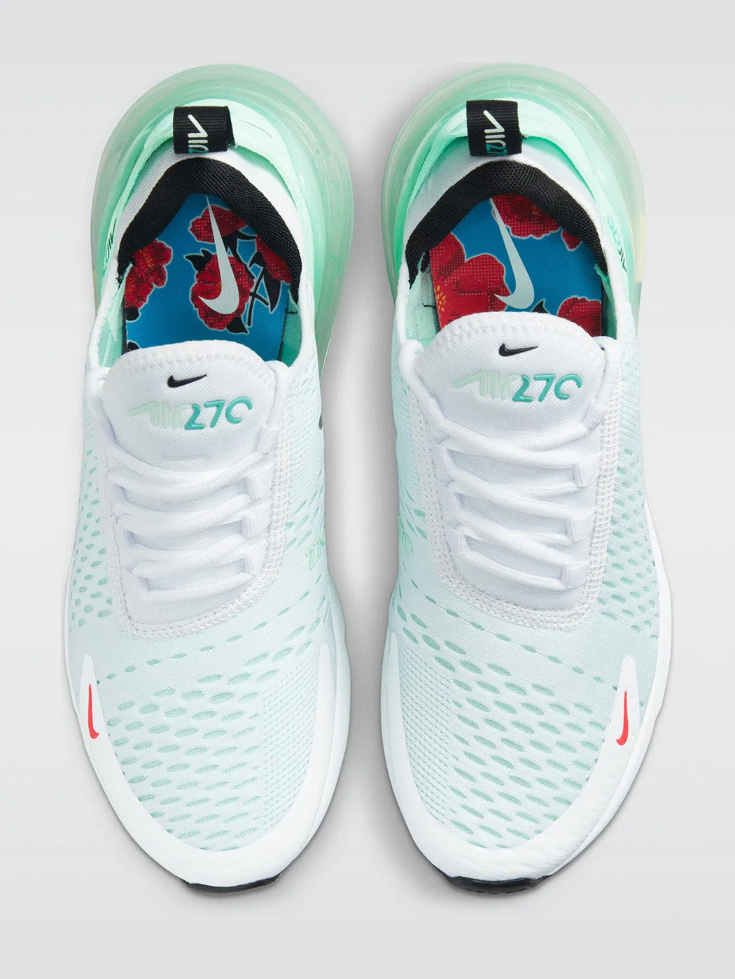 Nike Air Max 270 - White-Metallic Silver-Mint Foam sold by Carbon38 product image thumbnail 4