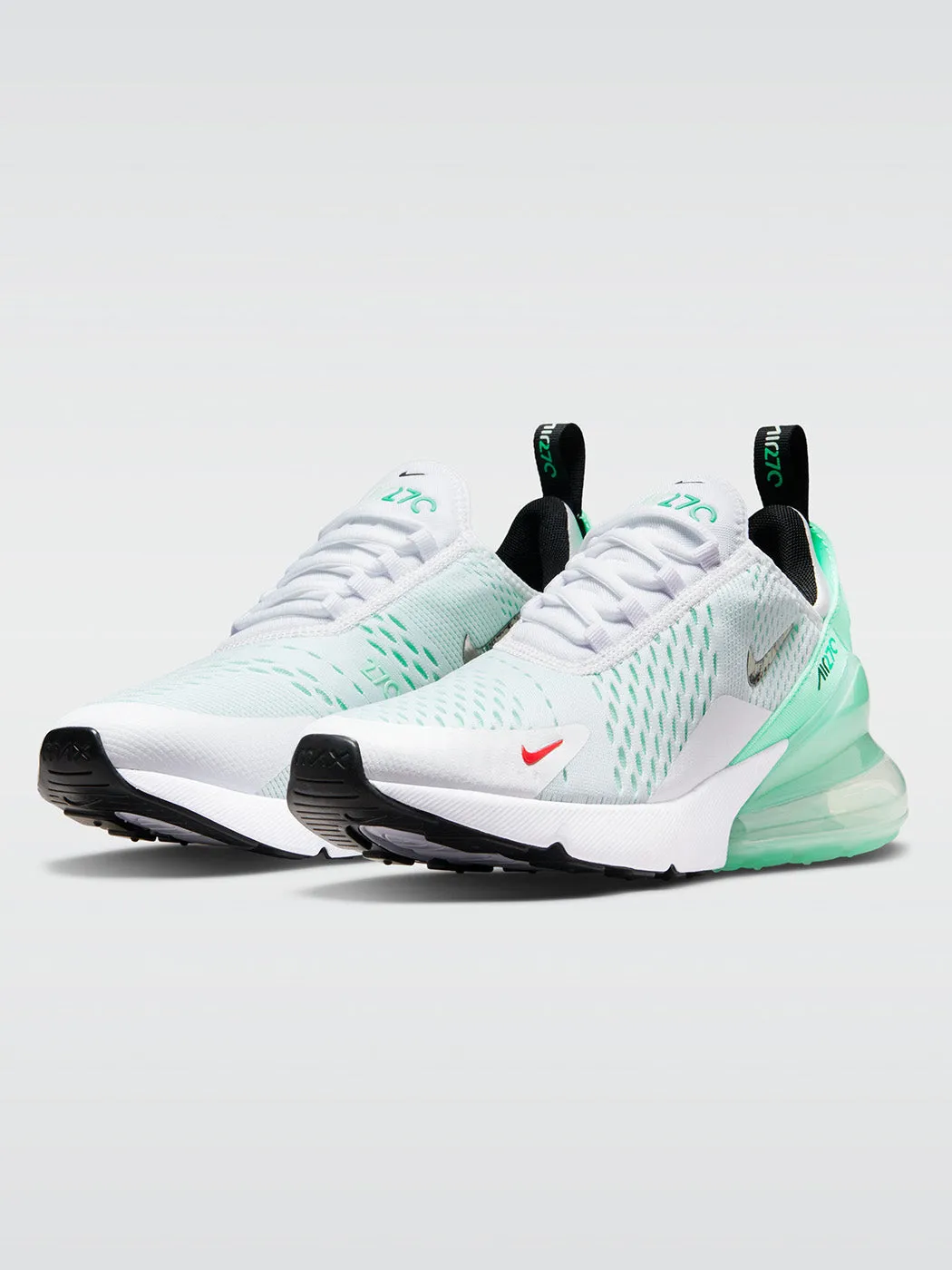 Nike Air Max 270 - White-Metallic Silver-Mint Foam sold by Carbon38 product image thumbnail 3