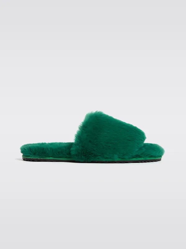 Diana Slippers - VERDANT GREEN sold by Carbon38