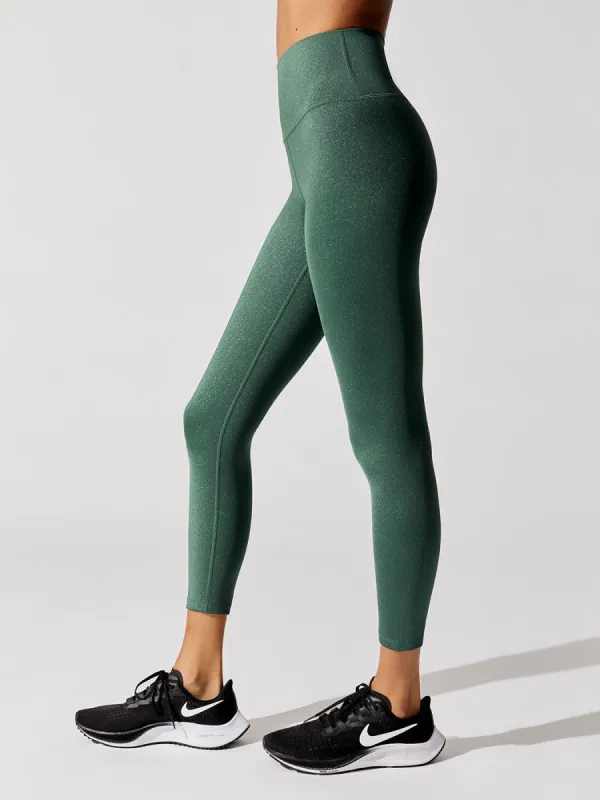 Shine Powder 7/8 Legging - Shine Powder Evergreen sold by Carbon38
