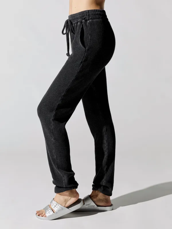 Weekend Sweatpant - Washed Black sold by Carbon38