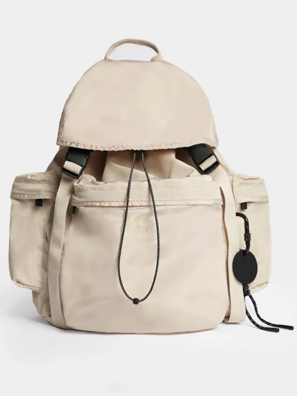 Nylon Rucksack - Dove Beige sold by Carbon38