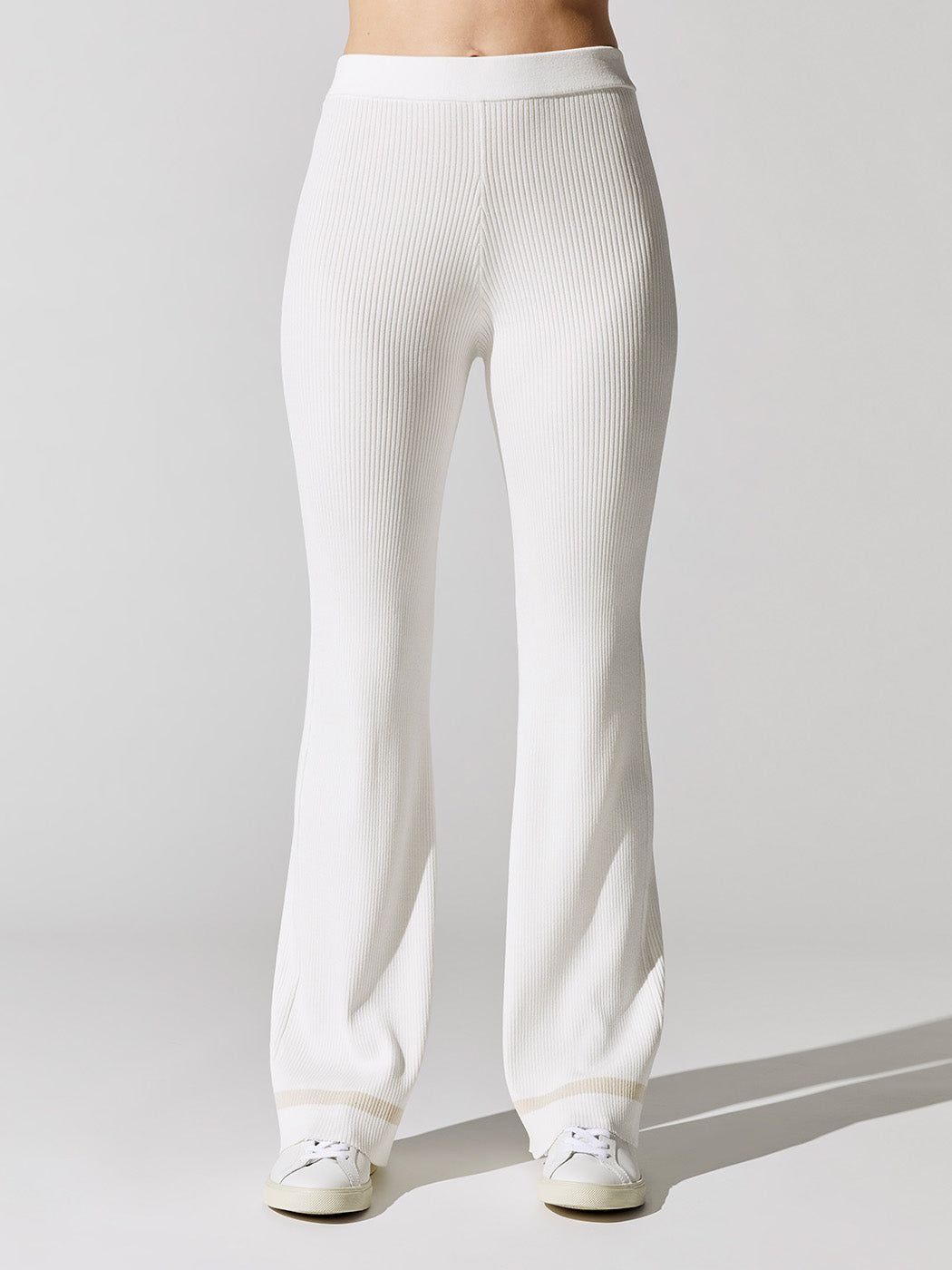 Sweater Pant - White/Tan sold by Carbon38