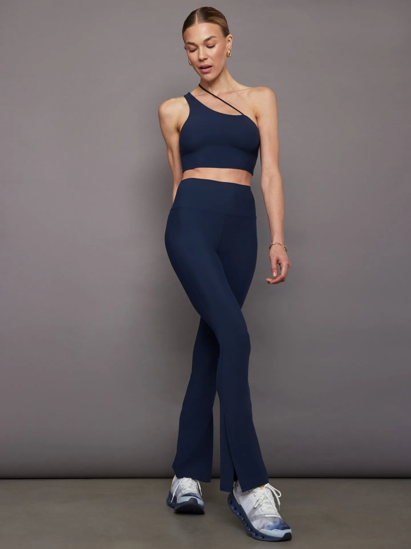 One Shoulder Convertible Bra Top in Melt - Navy Blazer sold by Carbon38 product image thumbnail 5