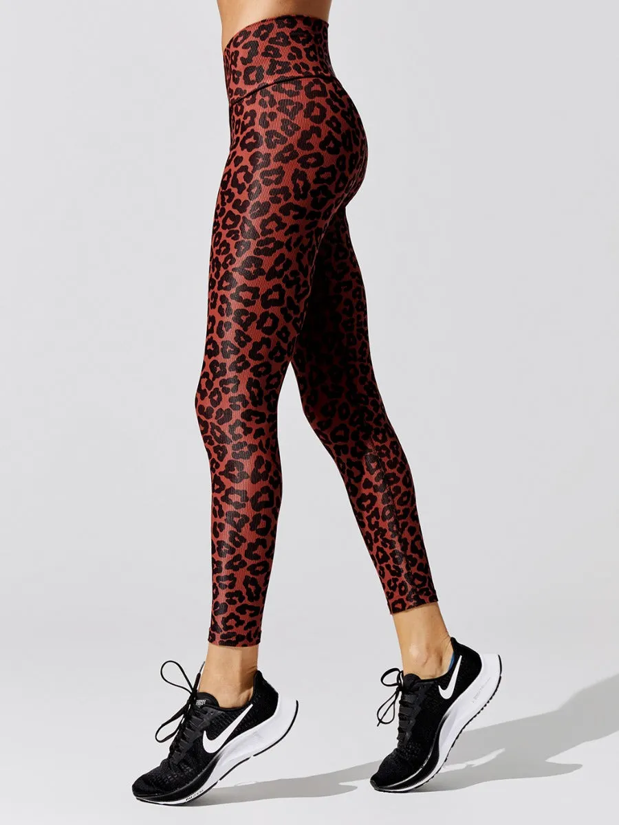 Ribbed Cara Legging - Warm Pinecone sold by Carbon38 product image thumbnail 4