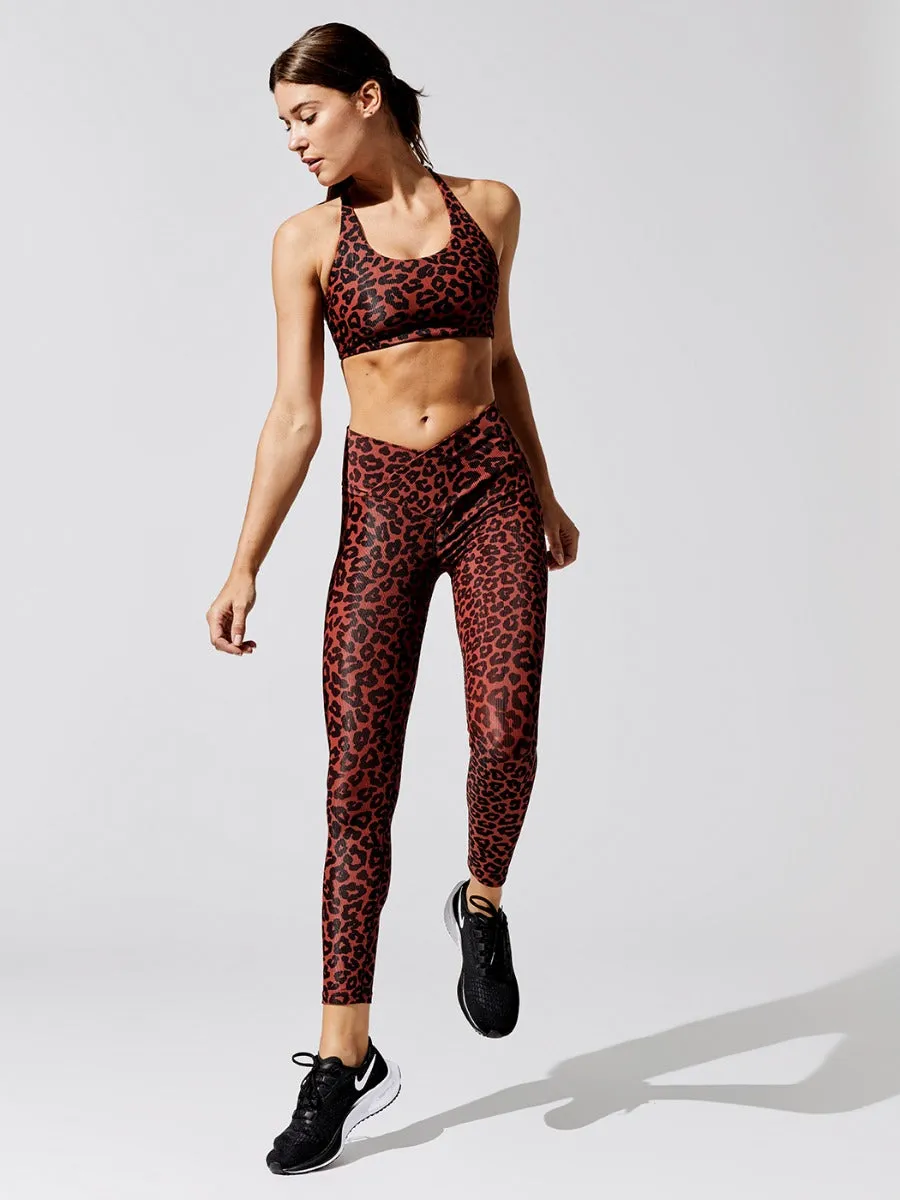 Ribbed Cara Legging - Warm Pinecone sold by Carbon38 product image thumbnail 2