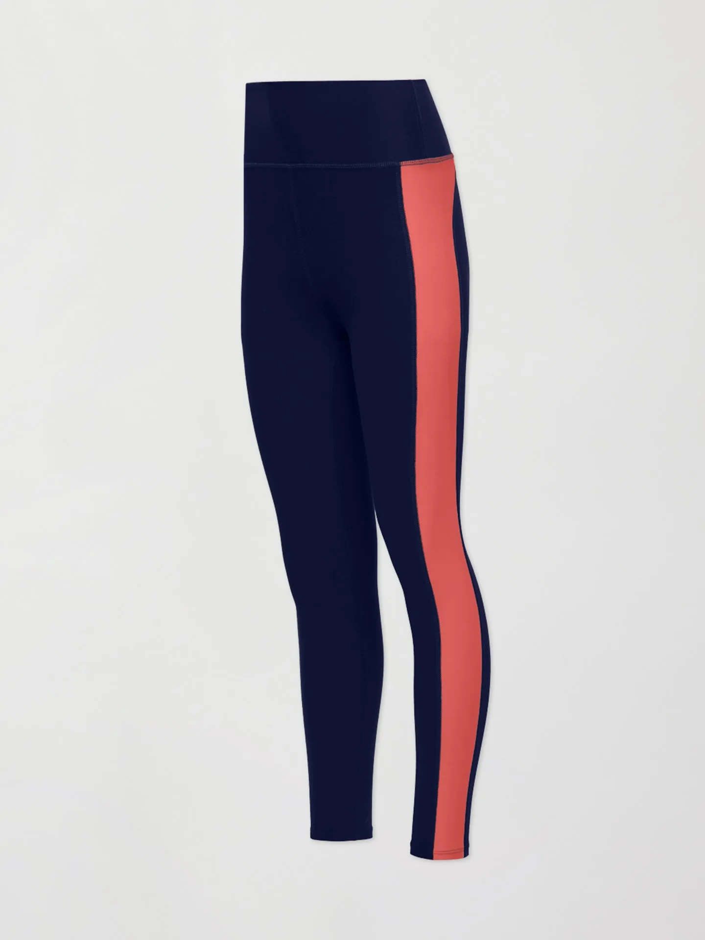 COLORBLOCK LEGGING - CORE NAVY/ CAYENNE sold by Carbon38 product image thumbnail 4