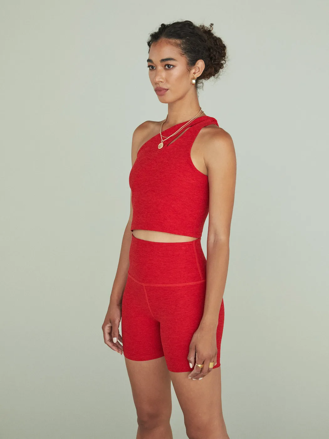 Spacedye Lost Your Mind Cropped Tank - Red Hot-Siren sold by Carbon38 product image thumbnail 3