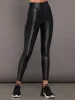 High Rise Full-Length Legging in Takara Shine - Black sold by Carbon38