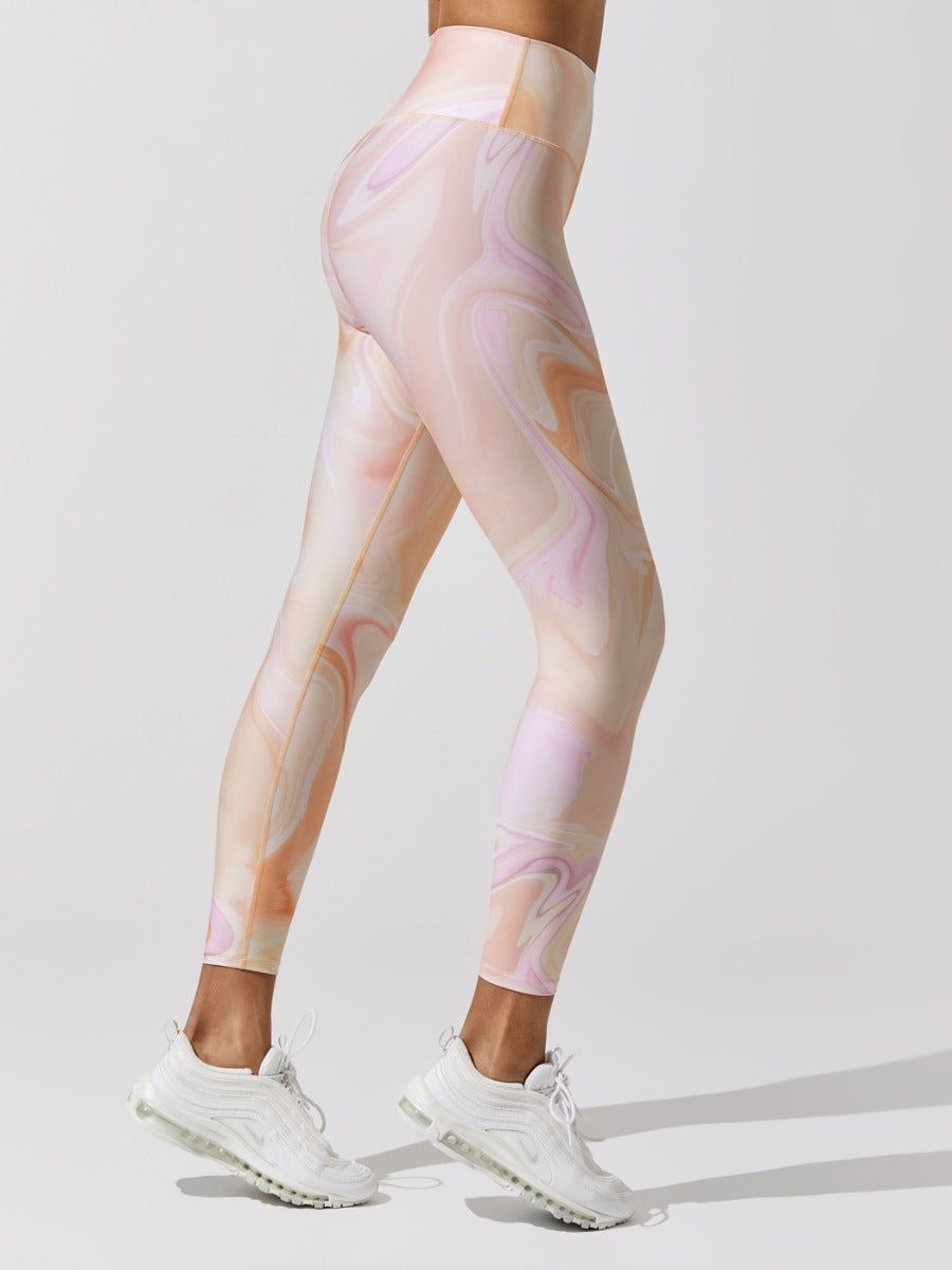 Printed High Rise 7/8 Legging - Warped Marble sold by Carbon38 product image thumbnail 2