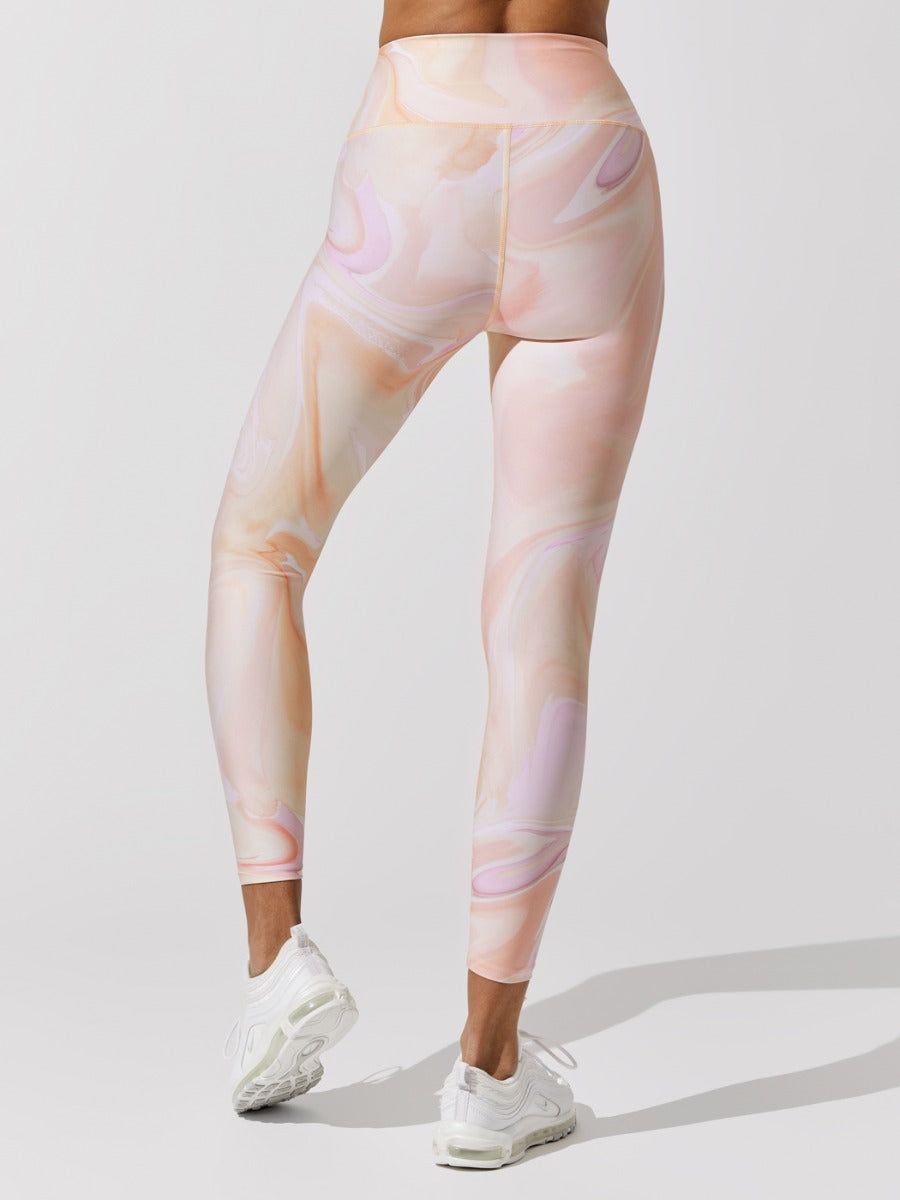 Printed High Rise 7/8 Legging - Warped Marble sold by Carbon38 product image thumbnail 3