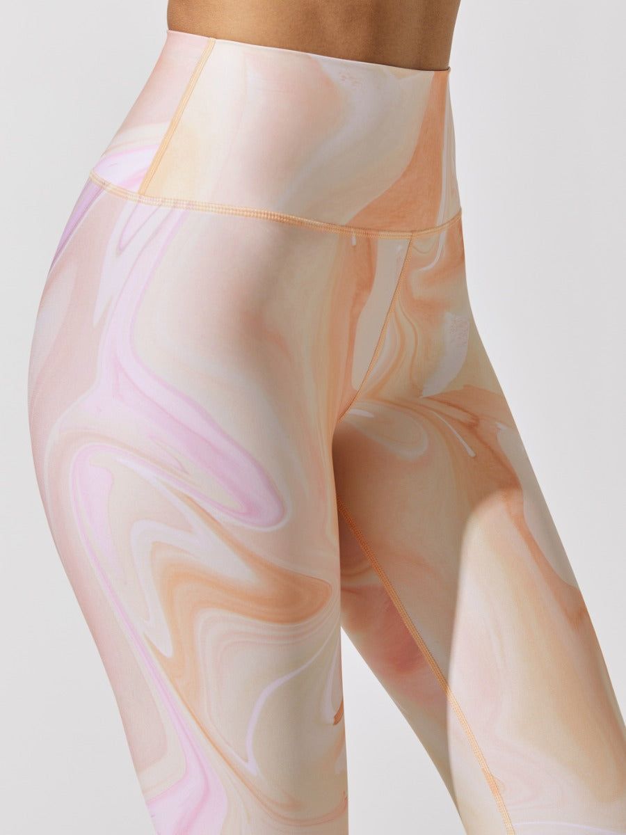 Printed High Rise 7/8 Legging - Warped Marble sold by Carbon38 product image thumbnail 4