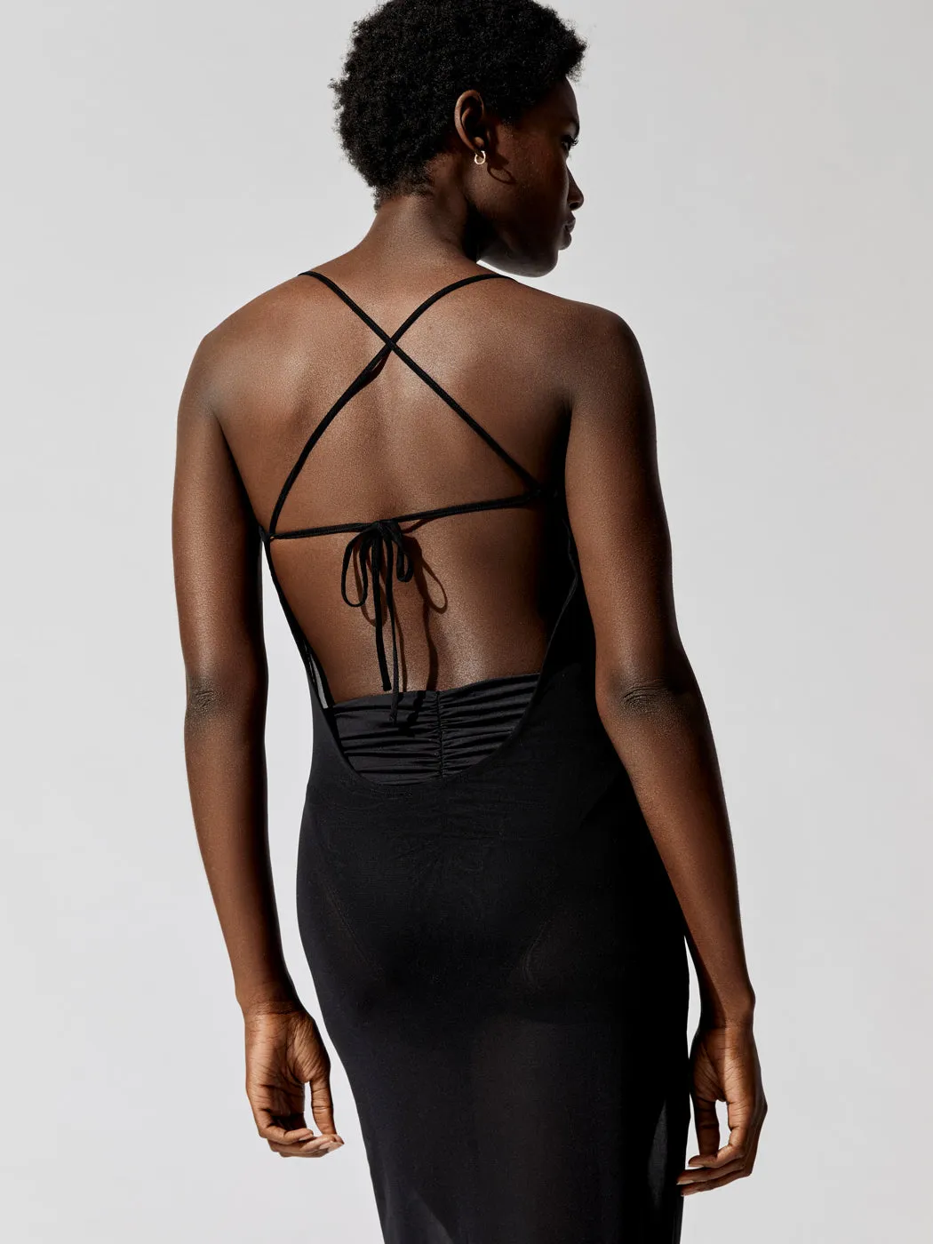 Scoop Back Maxi Dress - Black sold by Carbon38 product image thumbnail 4