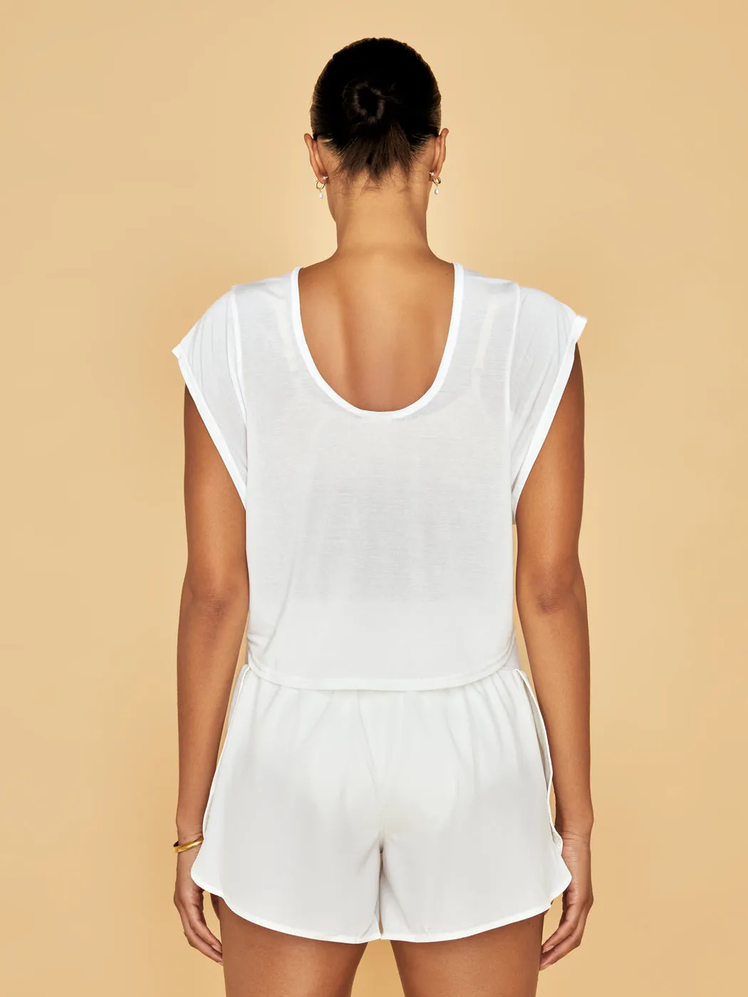 Landon Crop - White sold by Carbon38 product image thumbnail 2