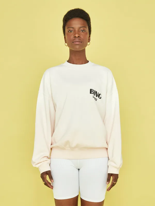 Jaci Sweatshirt Bing LA - Washed Pink sold by Carbon38