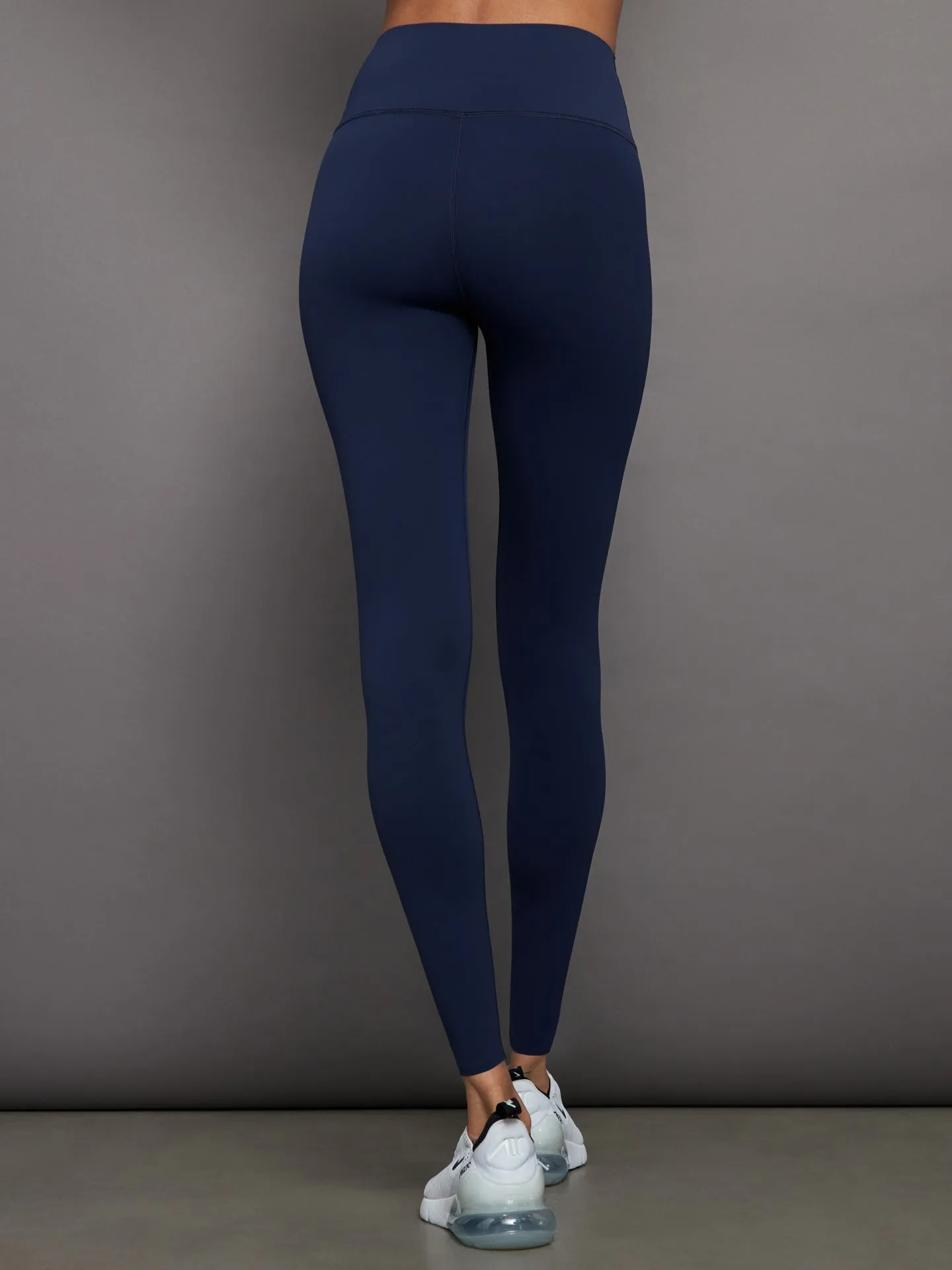 High Rise Full-Length Legging in Diamond Compression - Navy Blazer sold by Carbon38 product image thumbnail 2