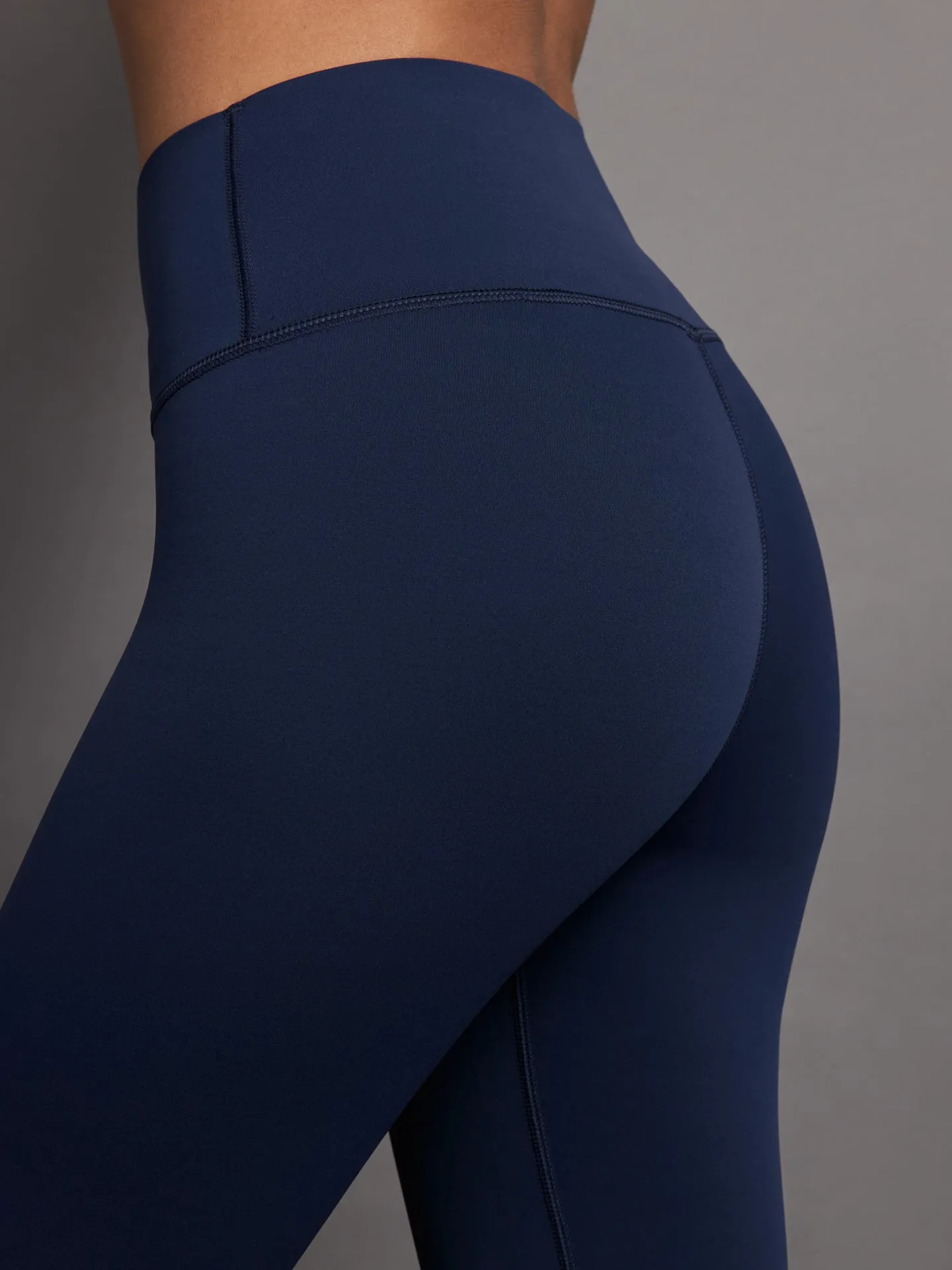 High Rise Full-Length Legging in Diamond Compression - Navy Blazer sold by Carbon38 product image thumbnail 4