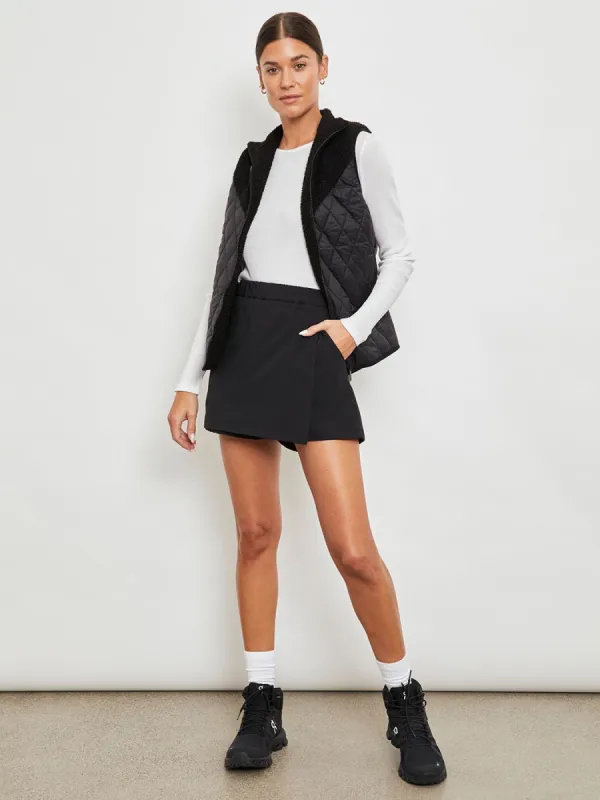 Essential Skort - Black sold by Carbon38
