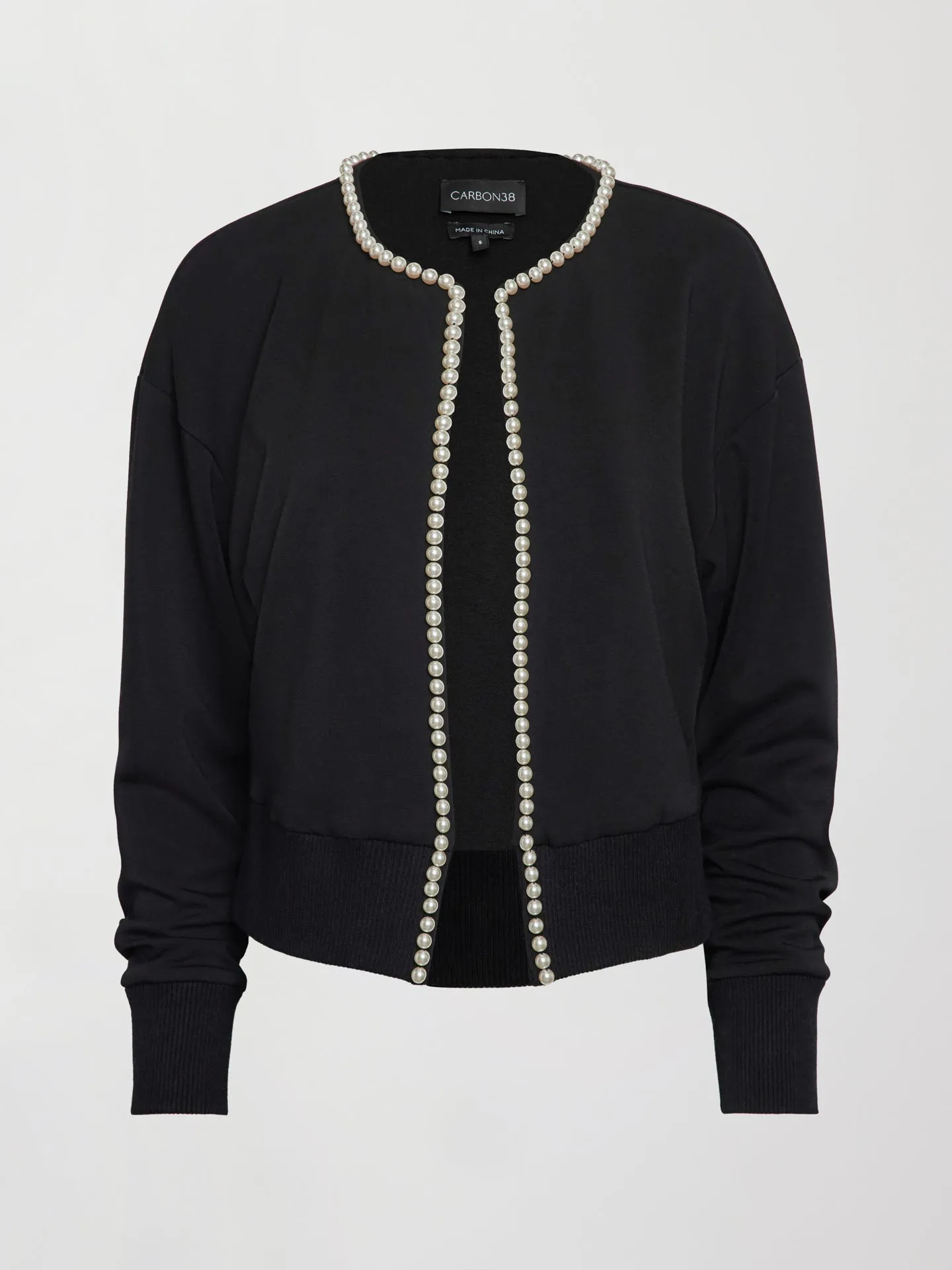 Pearl Cardigan Sweater - Black sold by Carbon38 product image thumbnail 5