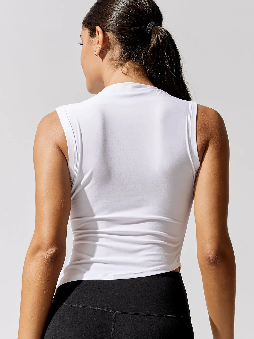 Selma Tank Top - White sold by Carbon38 product image thumbnail 2