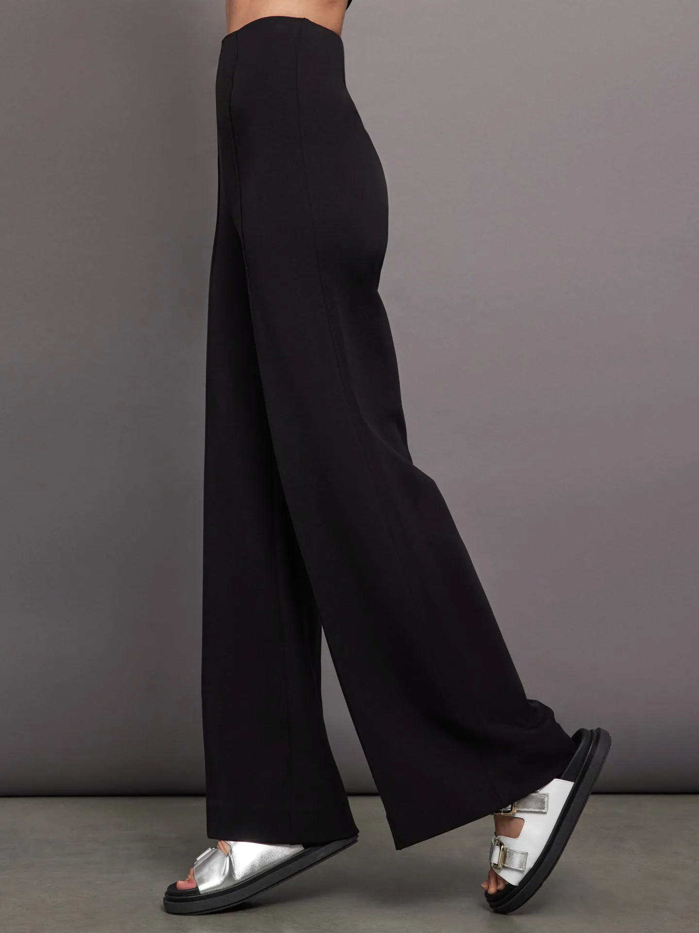 High Waisted Scuba Pant - Black sold by Carbon38 product image thumbnail 3