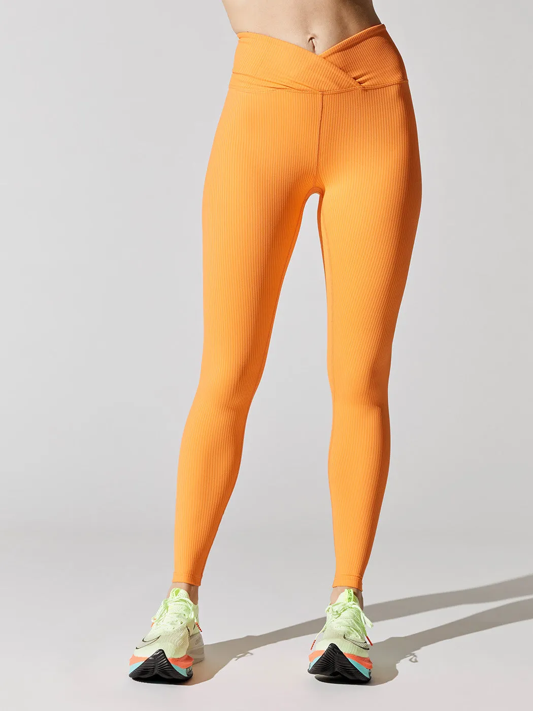 Ribbed Veronica Legging - Sherbert 1 sold by Carbon38 product image thumbnail 4