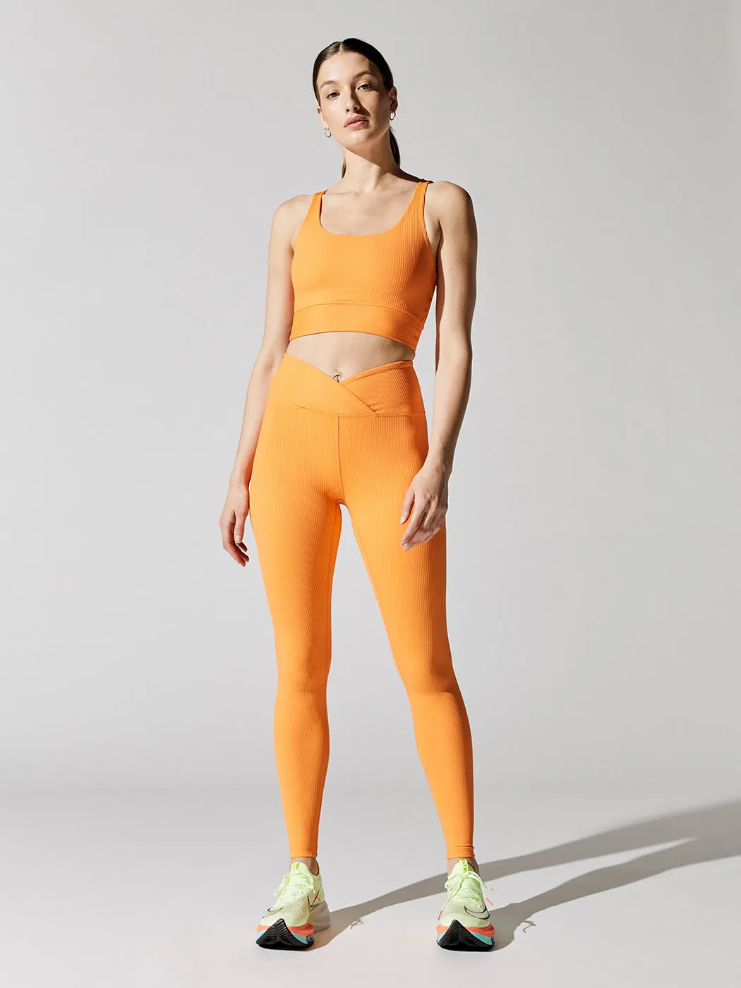 Ribbed Veronica Legging - Sherbert 1 sold by Carbon38 product image thumbnail 2