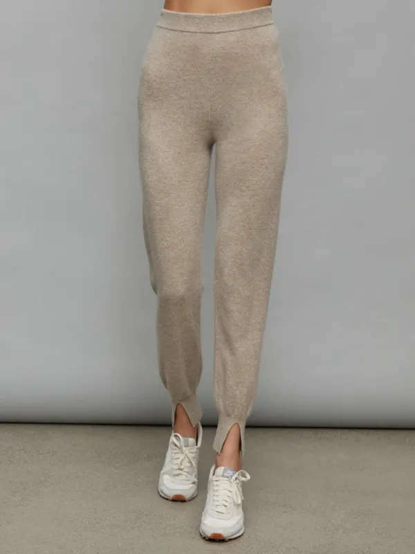 Cashmere Jogger Pant - Chinchilla sold by Carbon38