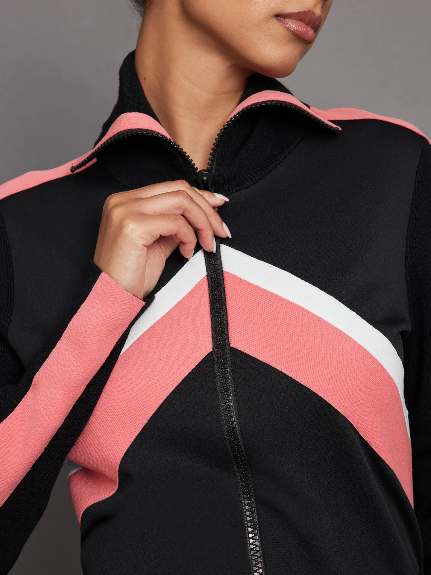 Cabane Knit Sweater Jacket - Black sold by Carbon38 product image thumbnail 5