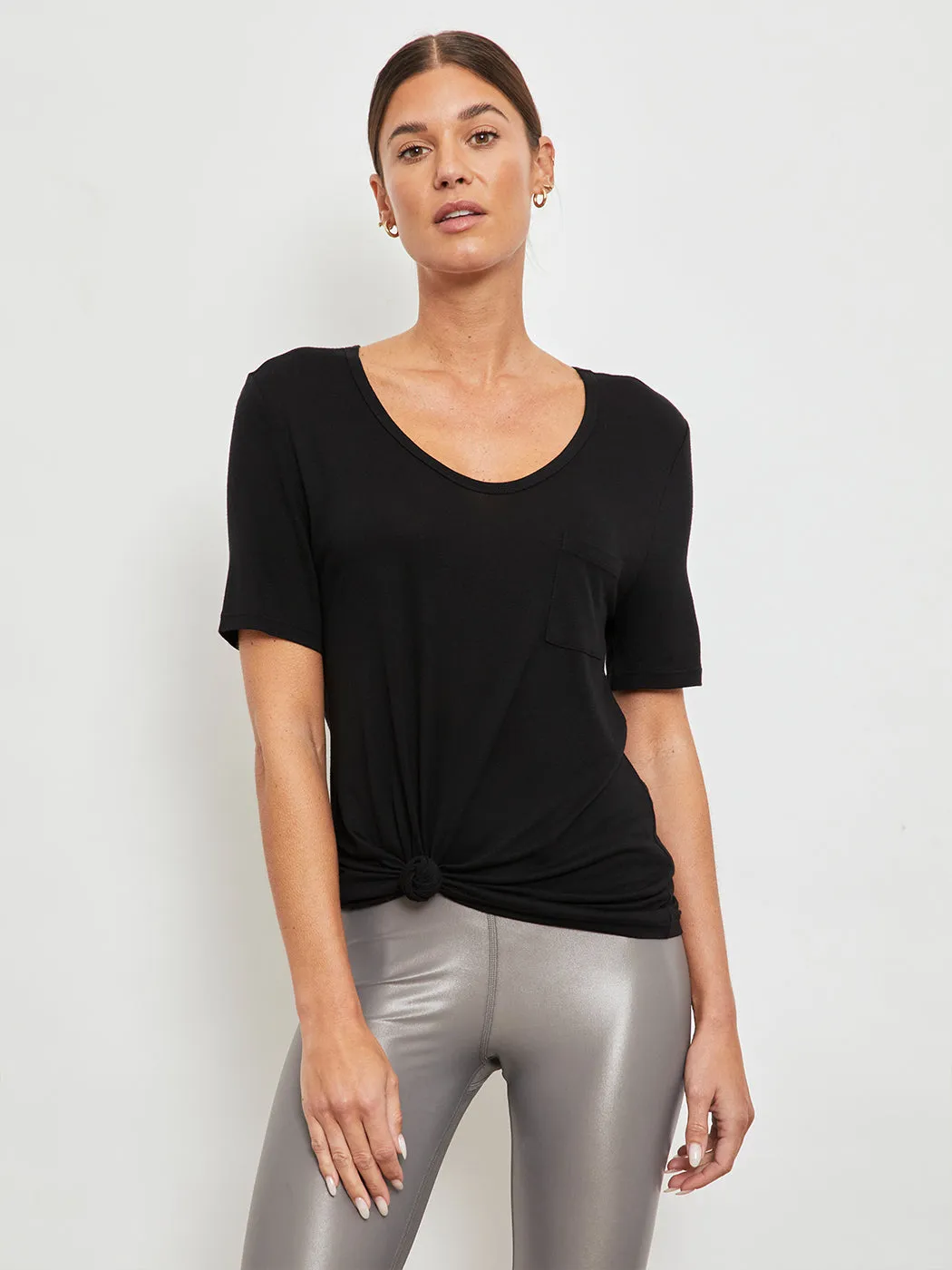 Boyfriend Tee - Black sold by Carbon38