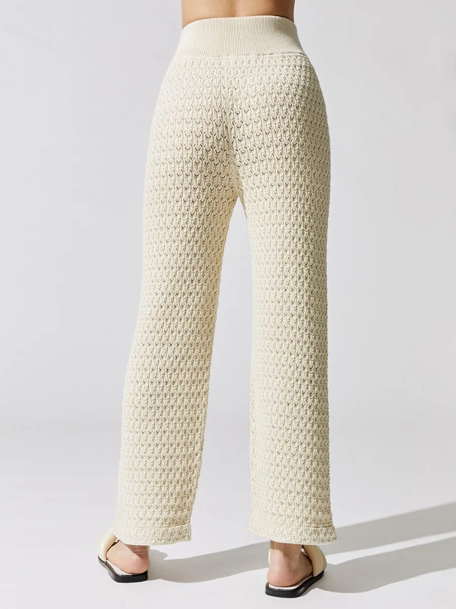 Lace Trousers - Ivory sold by Carbon38 product image thumbnail 3