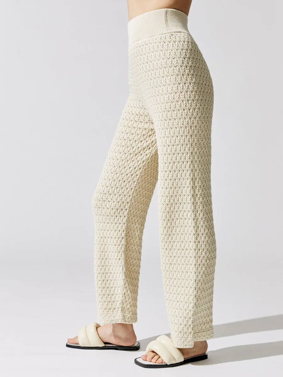 Lace Trousers - Ivory sold by Carbon38 product image thumbnail 4