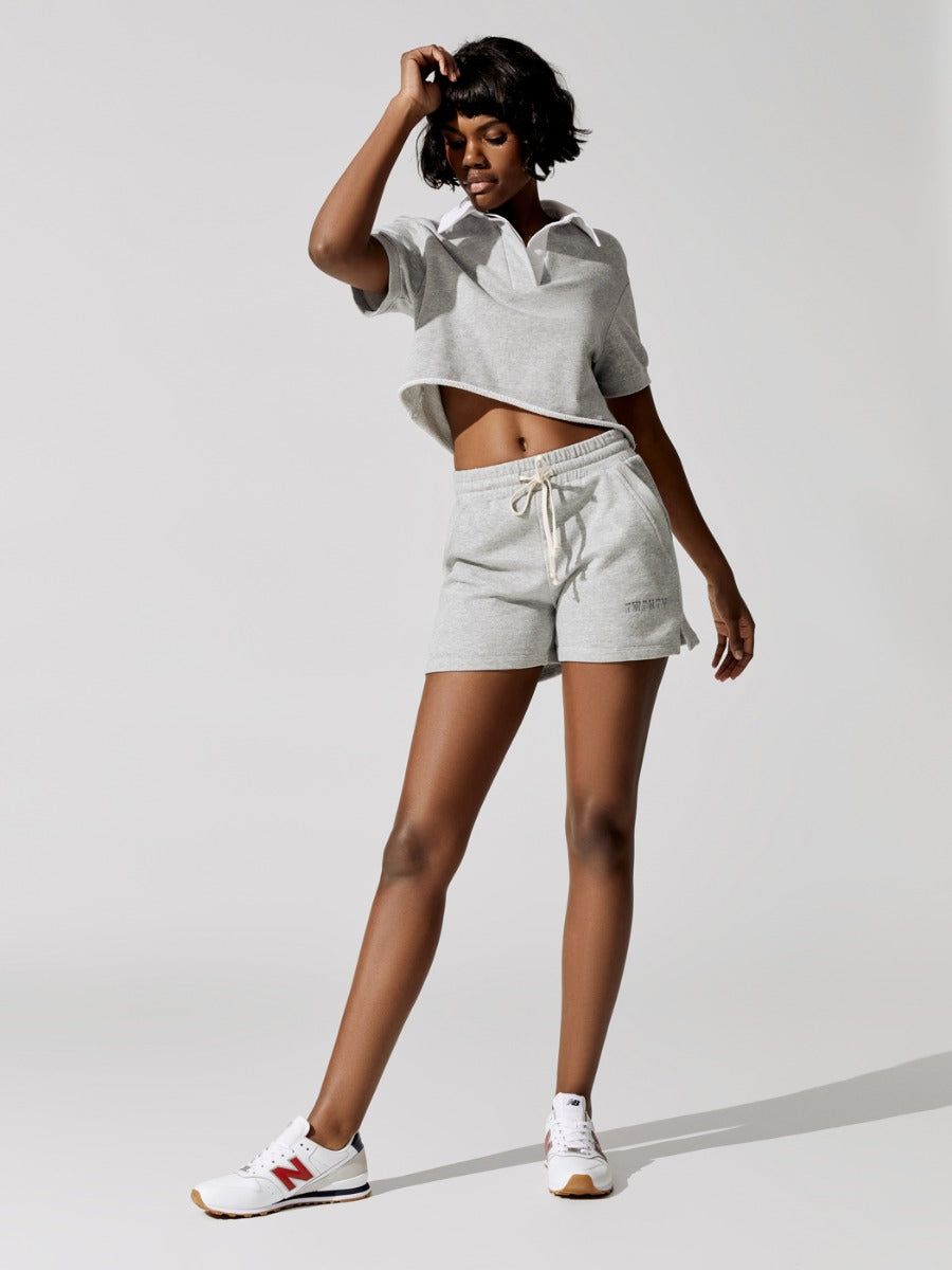 Sunnyside Jogger Short - Heather Grey sold by Carbon38 product image thumbnail 2