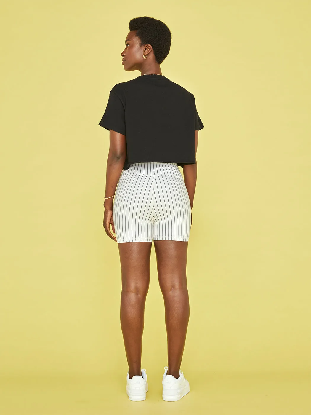 Courtney Crop Tee - Black sold by Carbon38 product image thumbnail 3