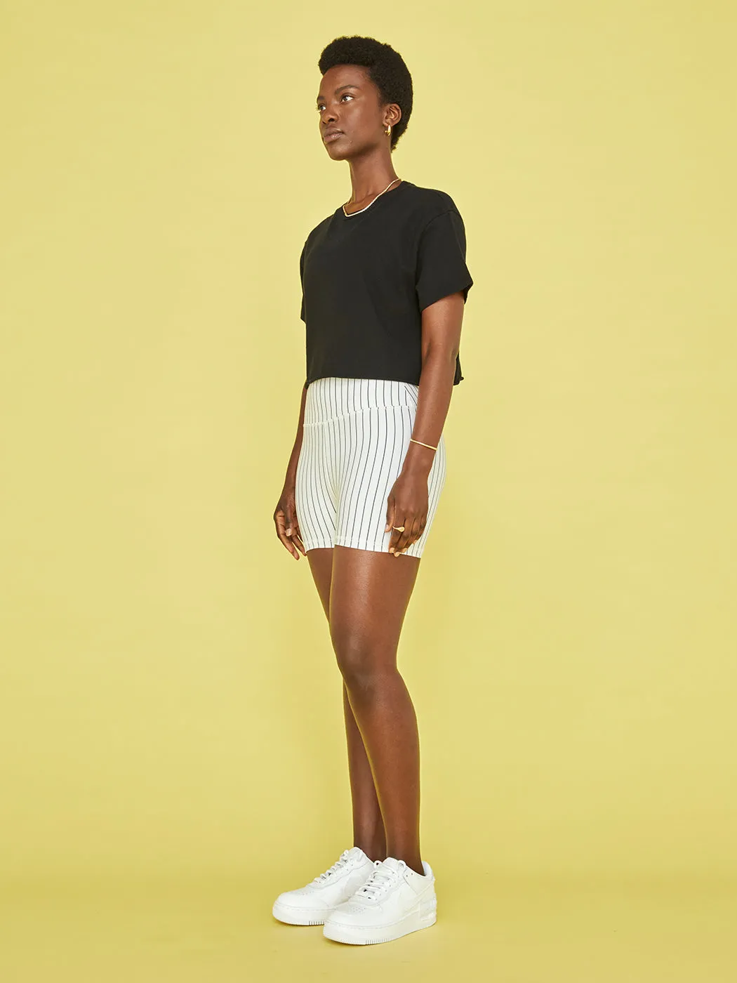 Courtney Crop Tee - Black sold by Carbon38 product image thumbnail 2