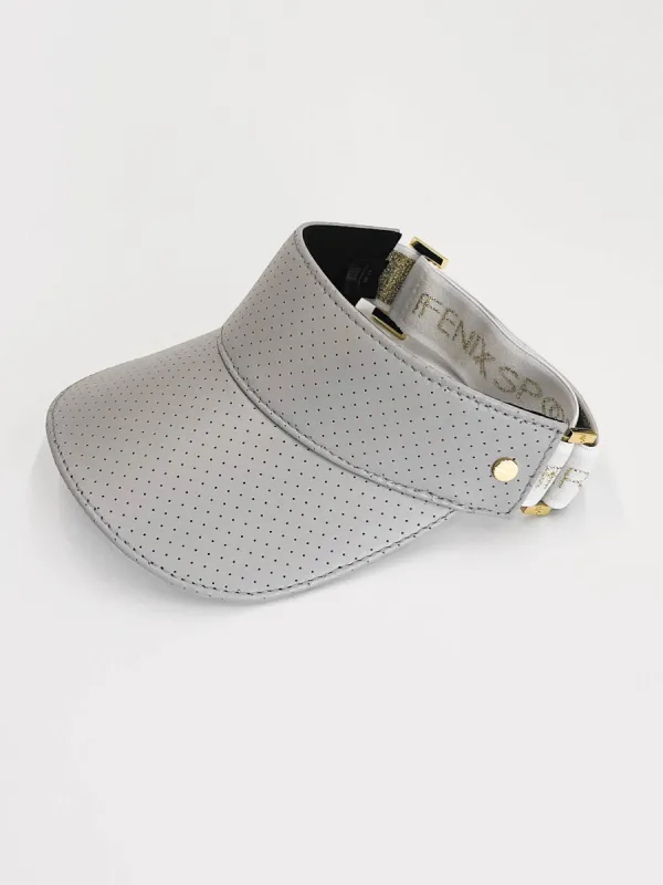 The Visor - Quiet Grey sold by Carbon38