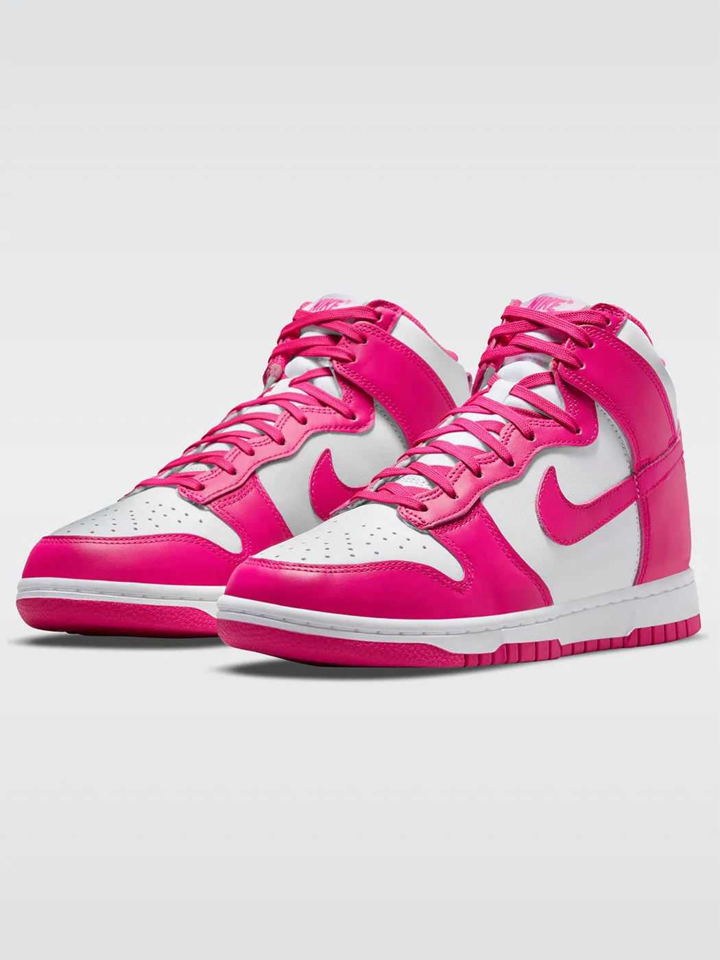 Nike Dunk High - White-Pink Prime sold by Carbon38 product image thumbnail 3