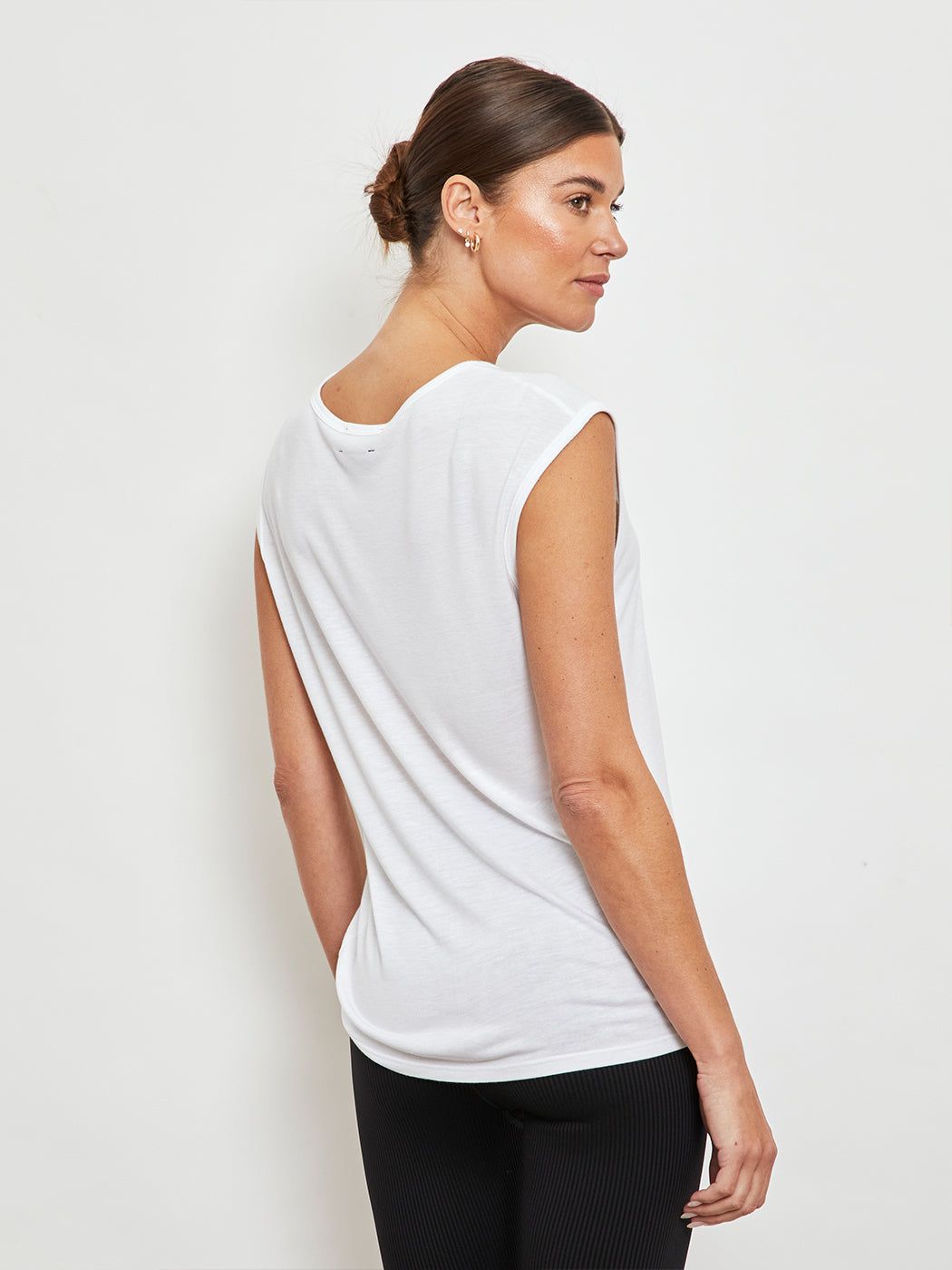 Muscle Tee - White sold by Carbon38 product image thumbnail 5
