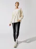 Boyfriend Long Sleeve Tee - Bone sold by Carbon38