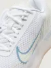 NikeCourt Air Zoom Vapor 11 - White/Light Blue-Sail-Gum- Light Brown sold by Carbon38