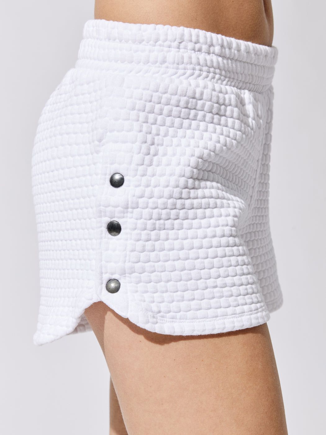 Sideline Snap Short - White sold by Carbon38 product image thumbnail 4