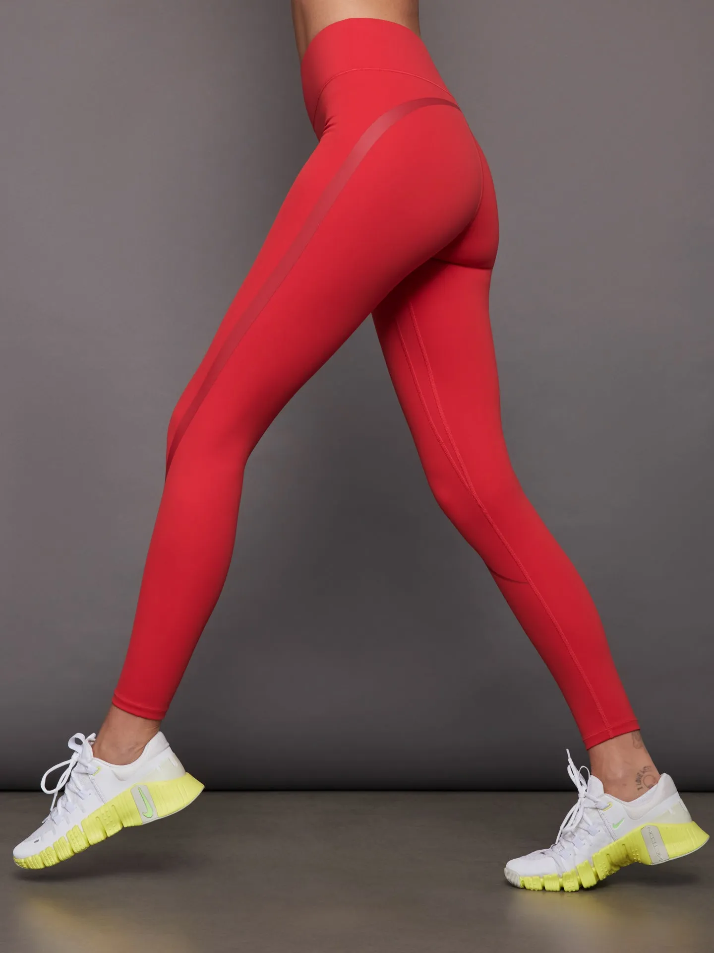 Center Stage Contrast Legging - Lollipop/Tango Red sold by Carbon38 product image thumbnail 2
