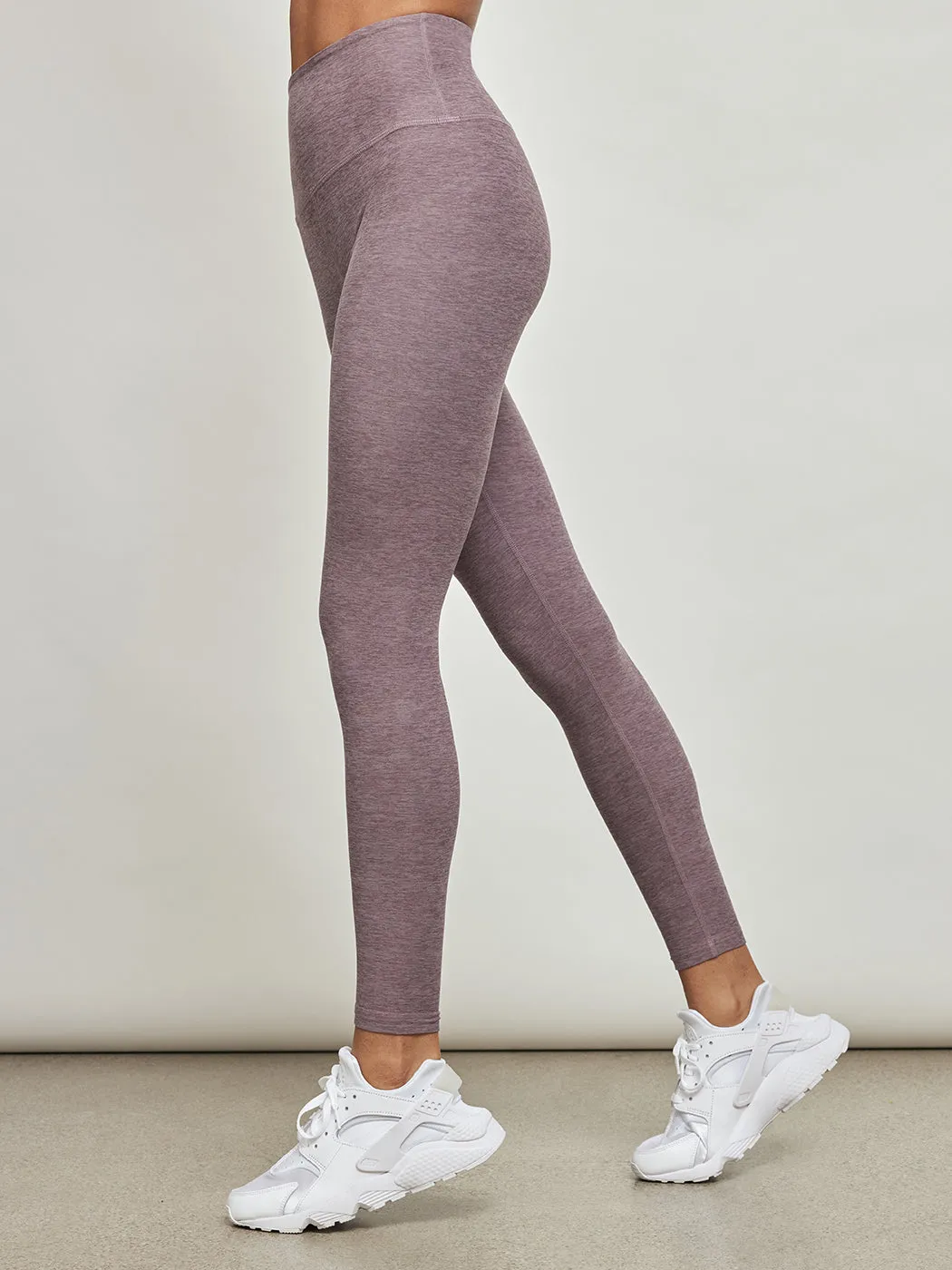 Spacedye Caught In the Midi High Waisted Legging - Silverberry Heather sold by Carbon38 product image thumbnail 2
