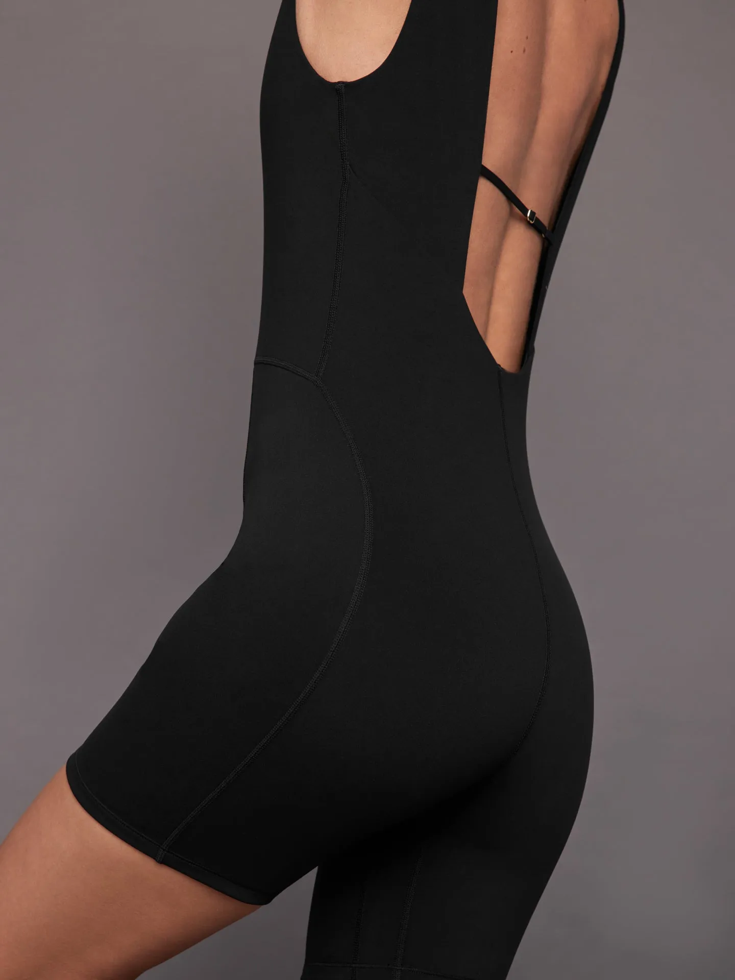 Calla Cutout Playsuit - Black sold by Carbon38 product image thumbnail 4