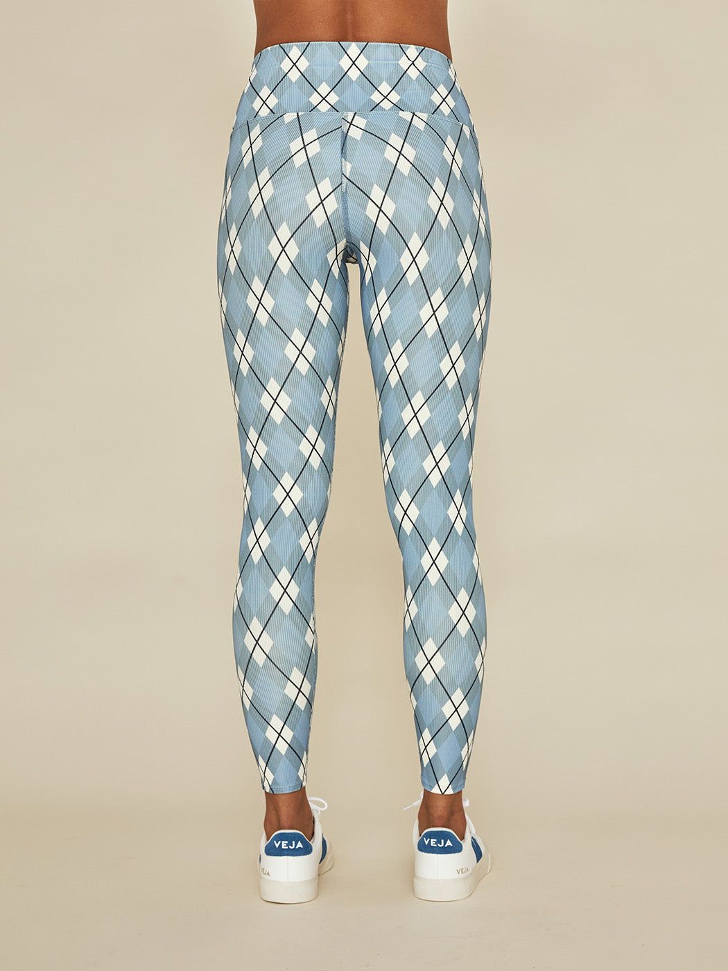 Ayla Legging - Ivory Argyle sold by Carbon38 product image thumbnail 5