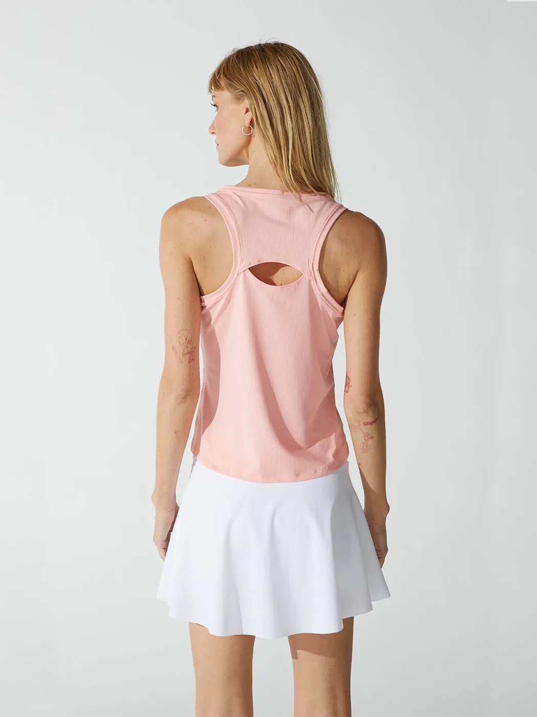 NikeCourt Dri-FIT Victory Tank - Bleached Coral/White sold by Carbon38 product image thumbnail 2