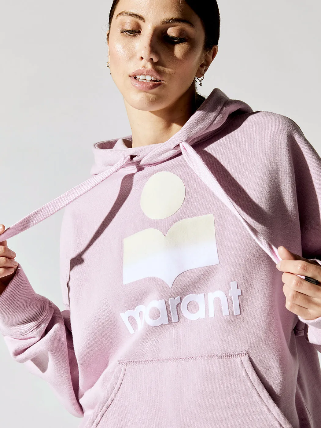 Mansel Hooded Logo Sweatshirt - Light Pink sold by Carbon38 product image thumbnail 3