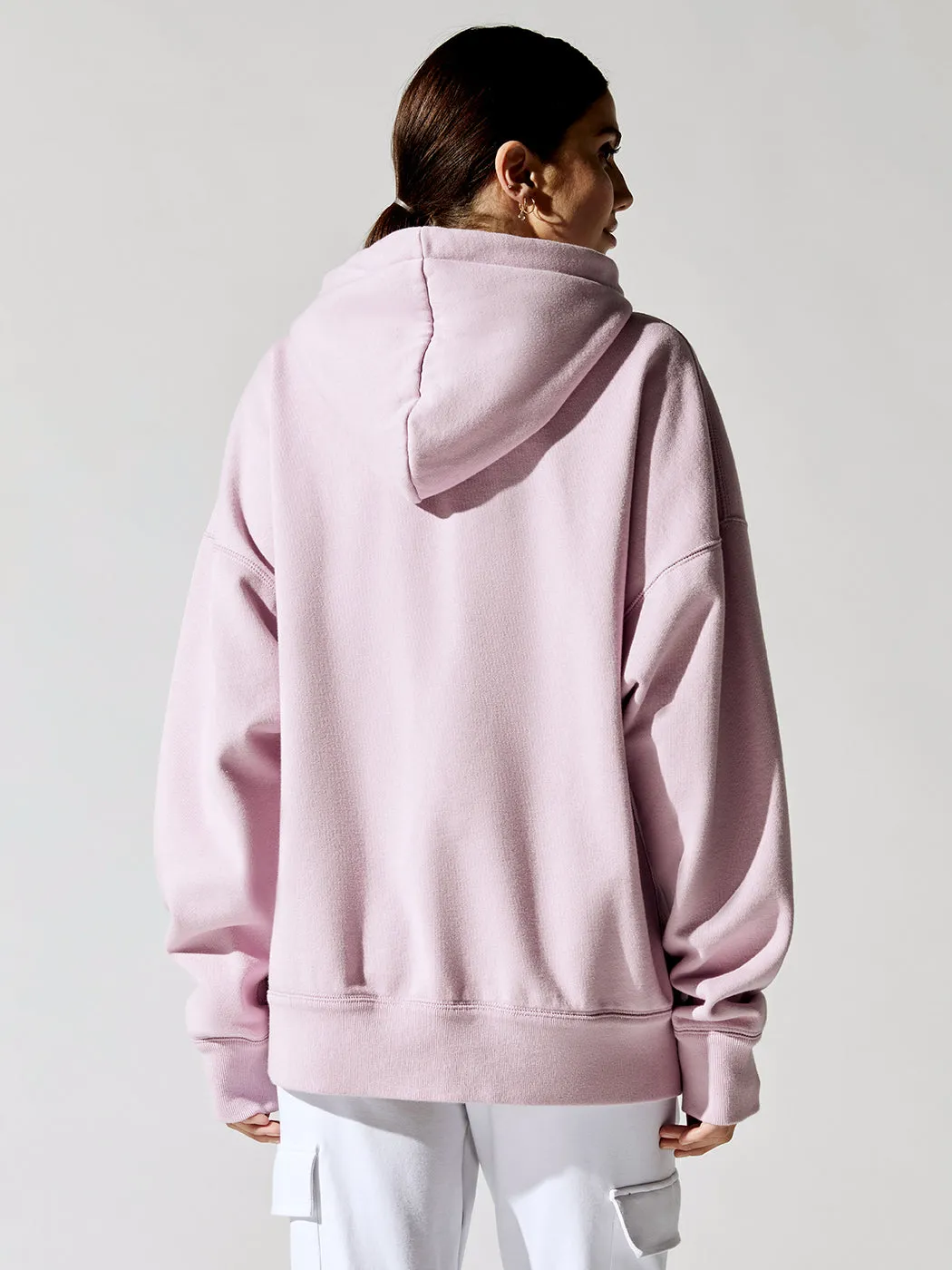 Mansel Hooded Logo Sweatshirt - Light Pink sold by Carbon38 product image thumbnail 2