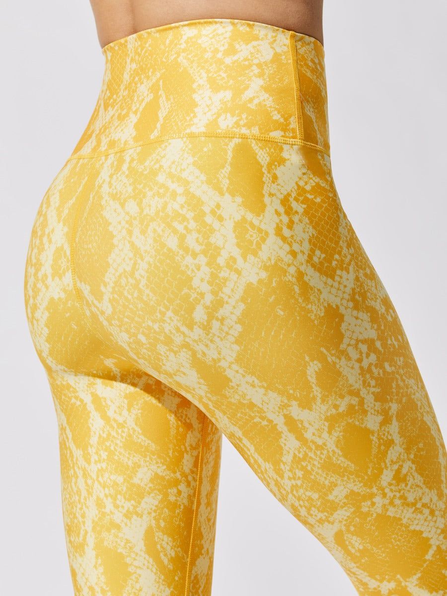 Printed High Rise 7/8 Legging - Kumquat Snake sold by Carbon38 product image thumbnail 4