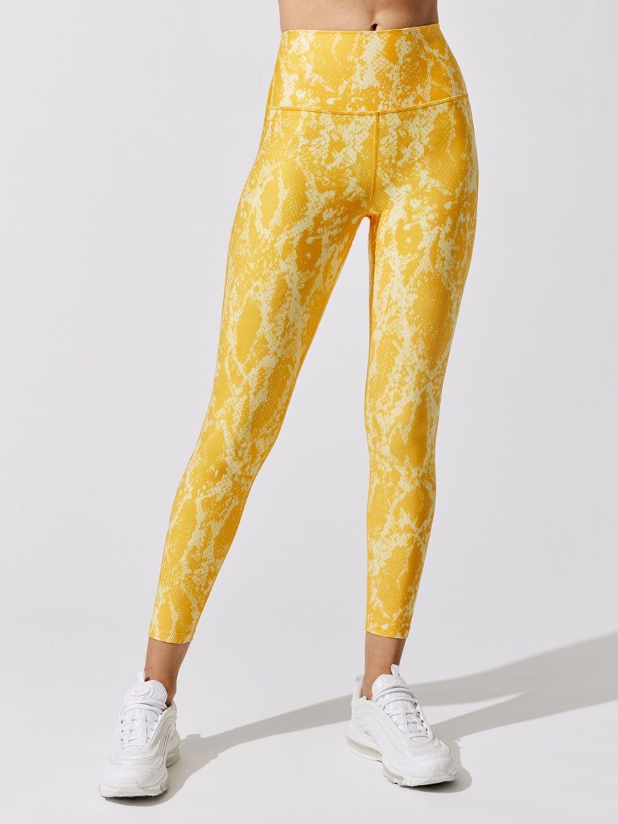 Printed High Rise 7/8 Legging - Kumquat Snake sold by Carbon38 product image thumbnail 2